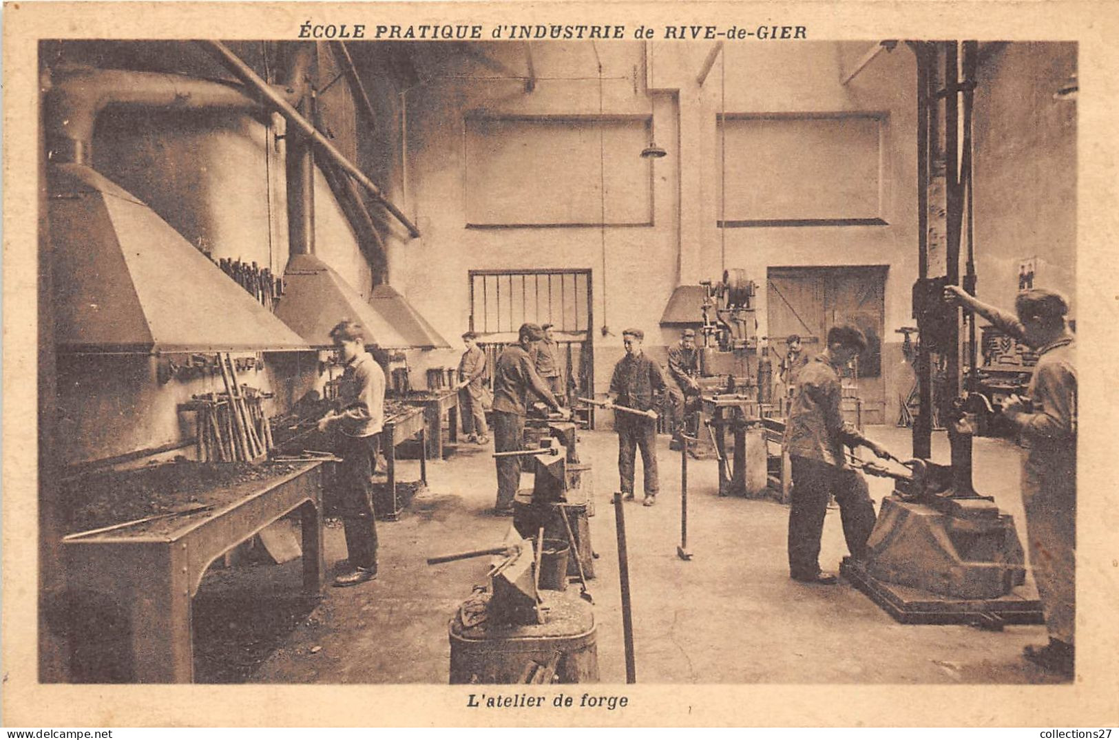 42-RIVE-DE-GIER- 5 CARTES -ECOLE PRATIQUE D'INDUSTRIE DE RIVE DE GIER - Rive De Gier