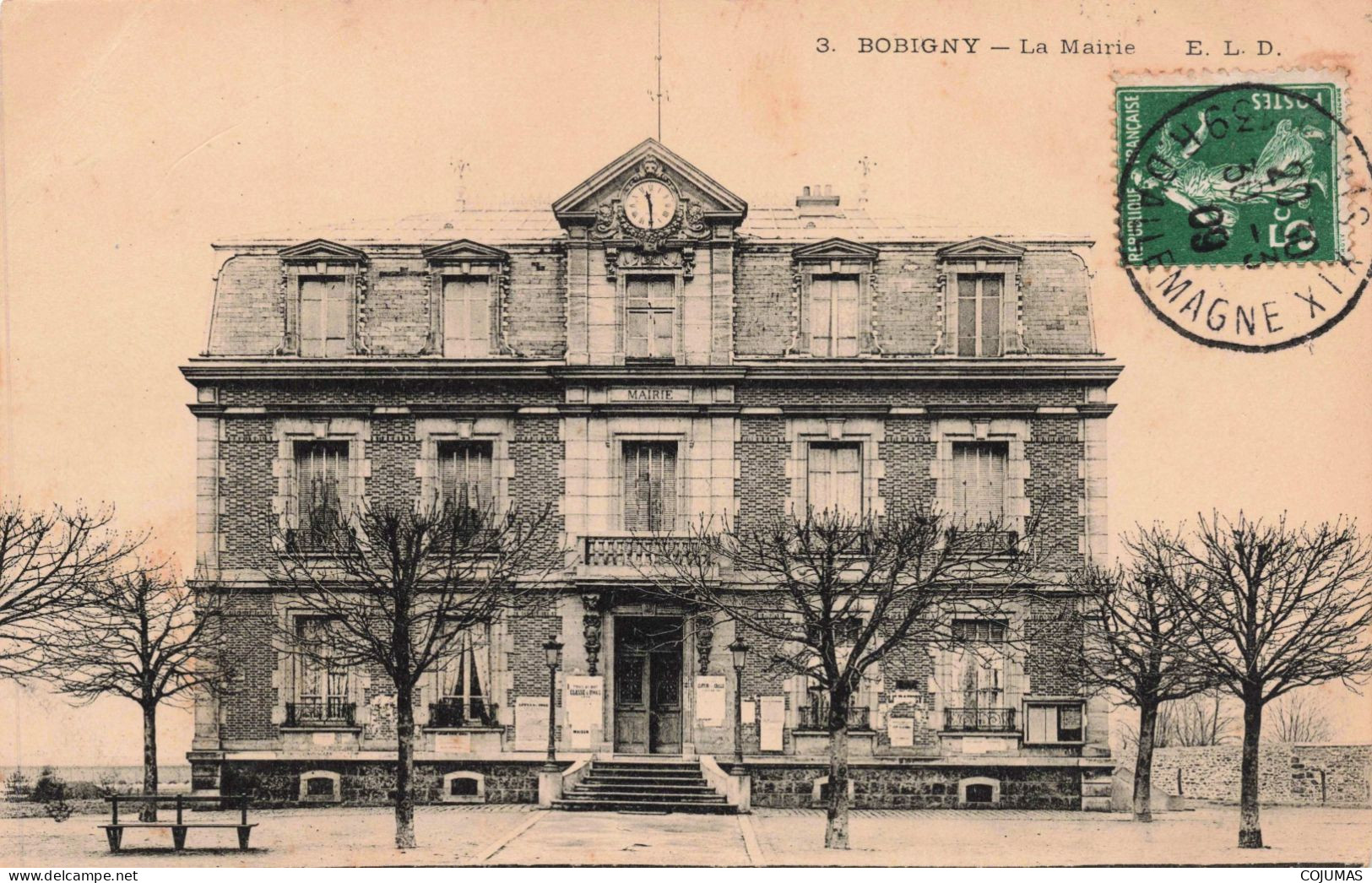 93 - BOBIGNY - S12234 - La Mairie - L1 - Bobigny