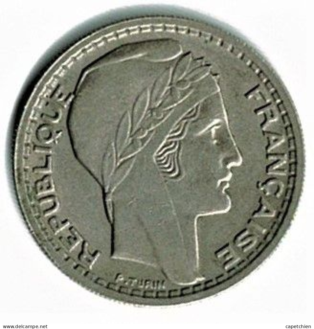 FRANCE / 10 FRANCS TURIN / 1947 B / GROSSE T¨ÊTE - 10 Francs