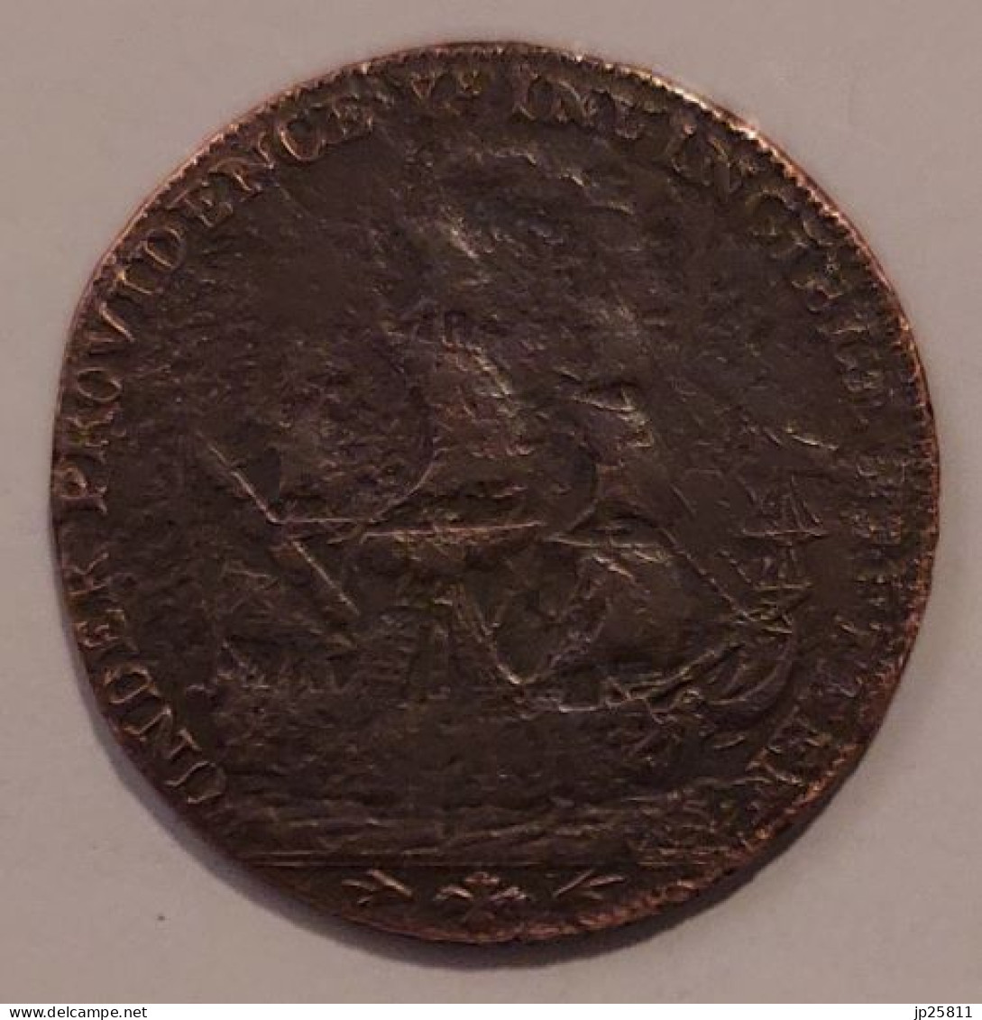 Half Penny 1797 Viscount Jervis - Andere & Zonder Classificatie