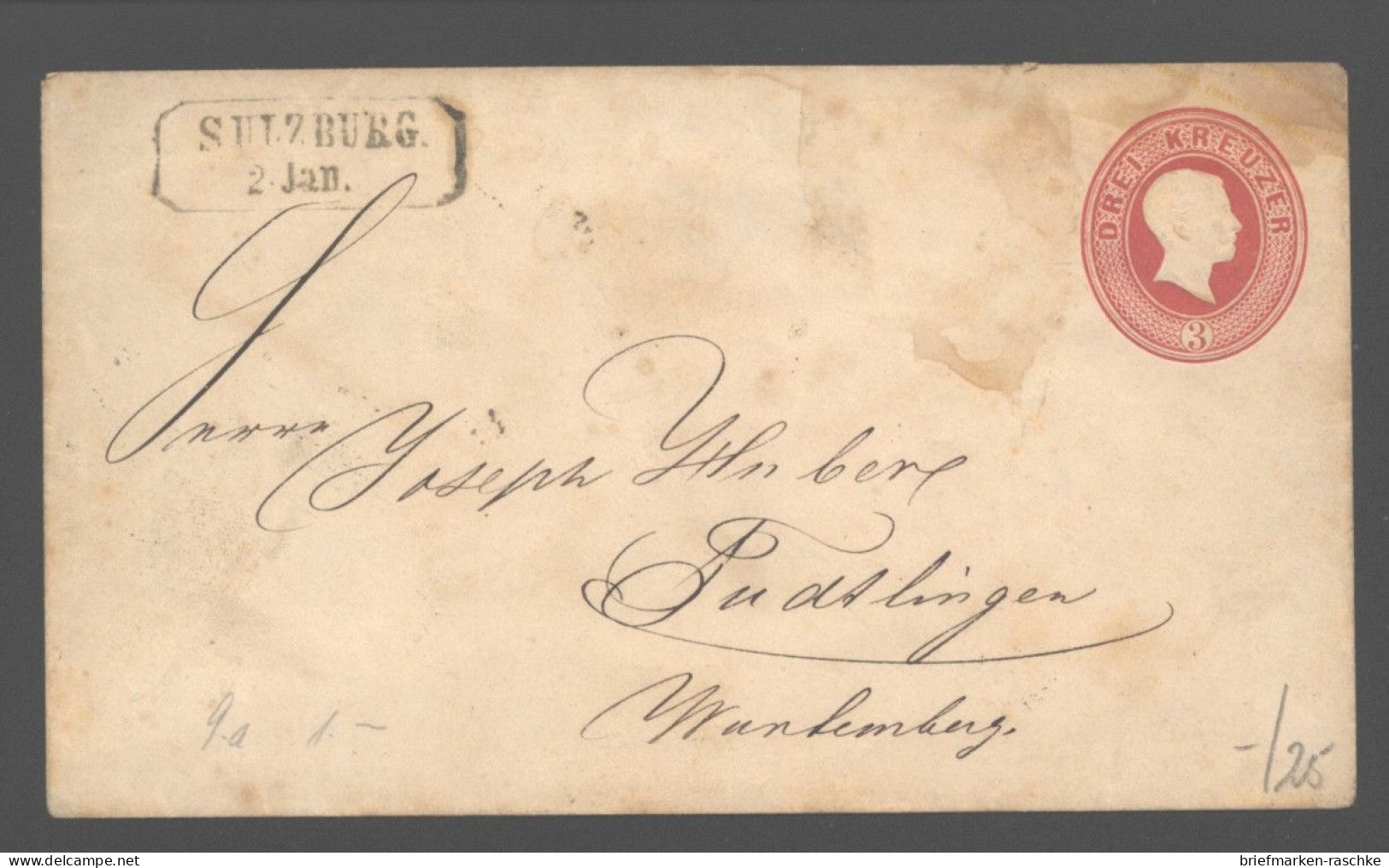 Baden,U9,R2 Sulzburg  (4211) - Entiers Postaux