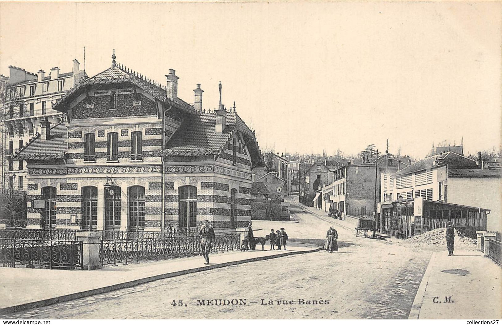 92-MEUDON-LA RUE BANES - Meudon