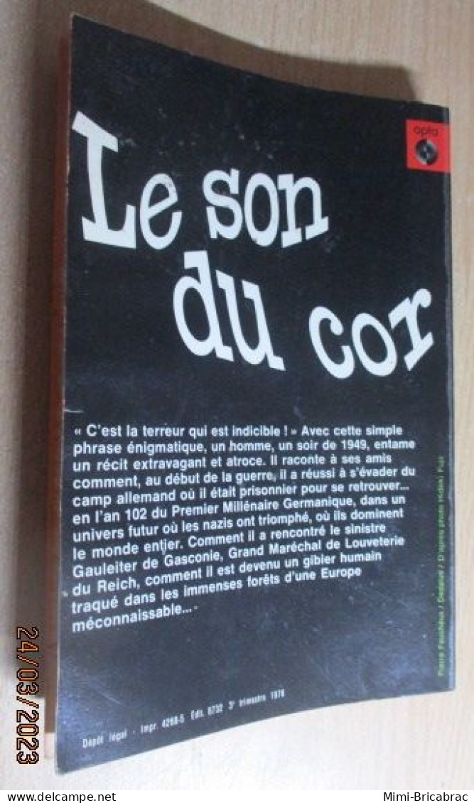 SF7 Science Fiction SF Anticipation LIVRE DE POCHE N°7028 LE SON DU COR Par O SARBAN - Livre De Poche