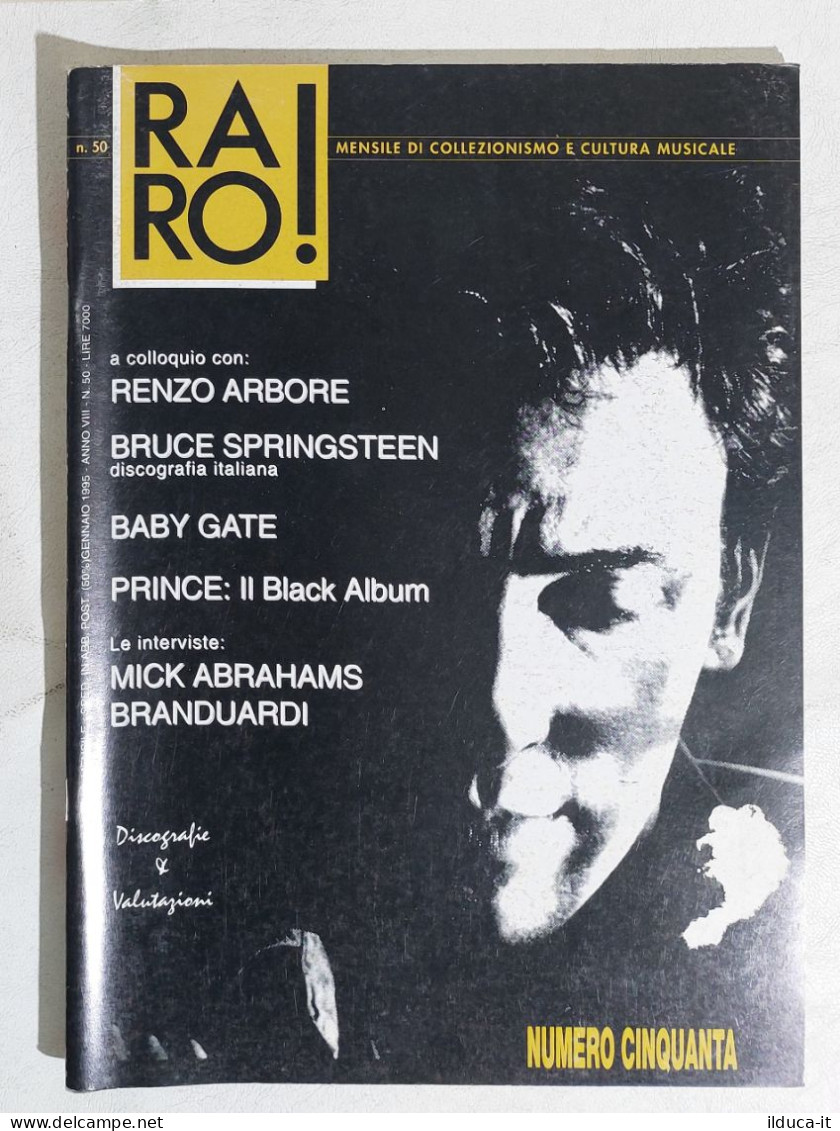 I113311 Rivista 1995 - RARO! N. 50 - Springsteen / Prince / Branduardi - Musique