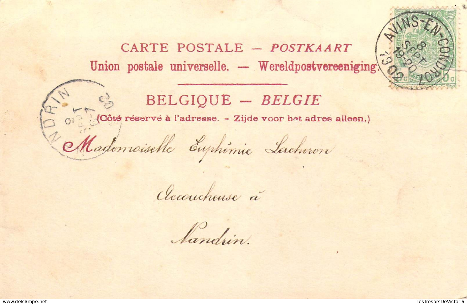 BELGIQUE - Namur - La Gare - Animée - Carte Postale Ancienne - Other & Unclassified