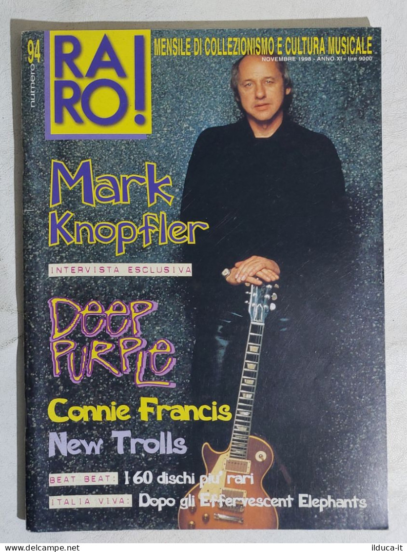 I113328 Rivista 1998 - RARO! N. 94 - Mark Knopfler / Deep Purple / New Trolls - Música