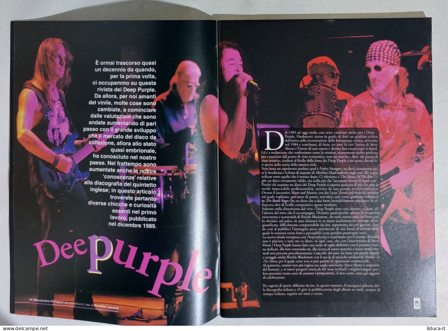 I113328 Rivista 1998 - RARO! N. 94 - Mark Knopfler / Deep Purple / New Trolls - Música