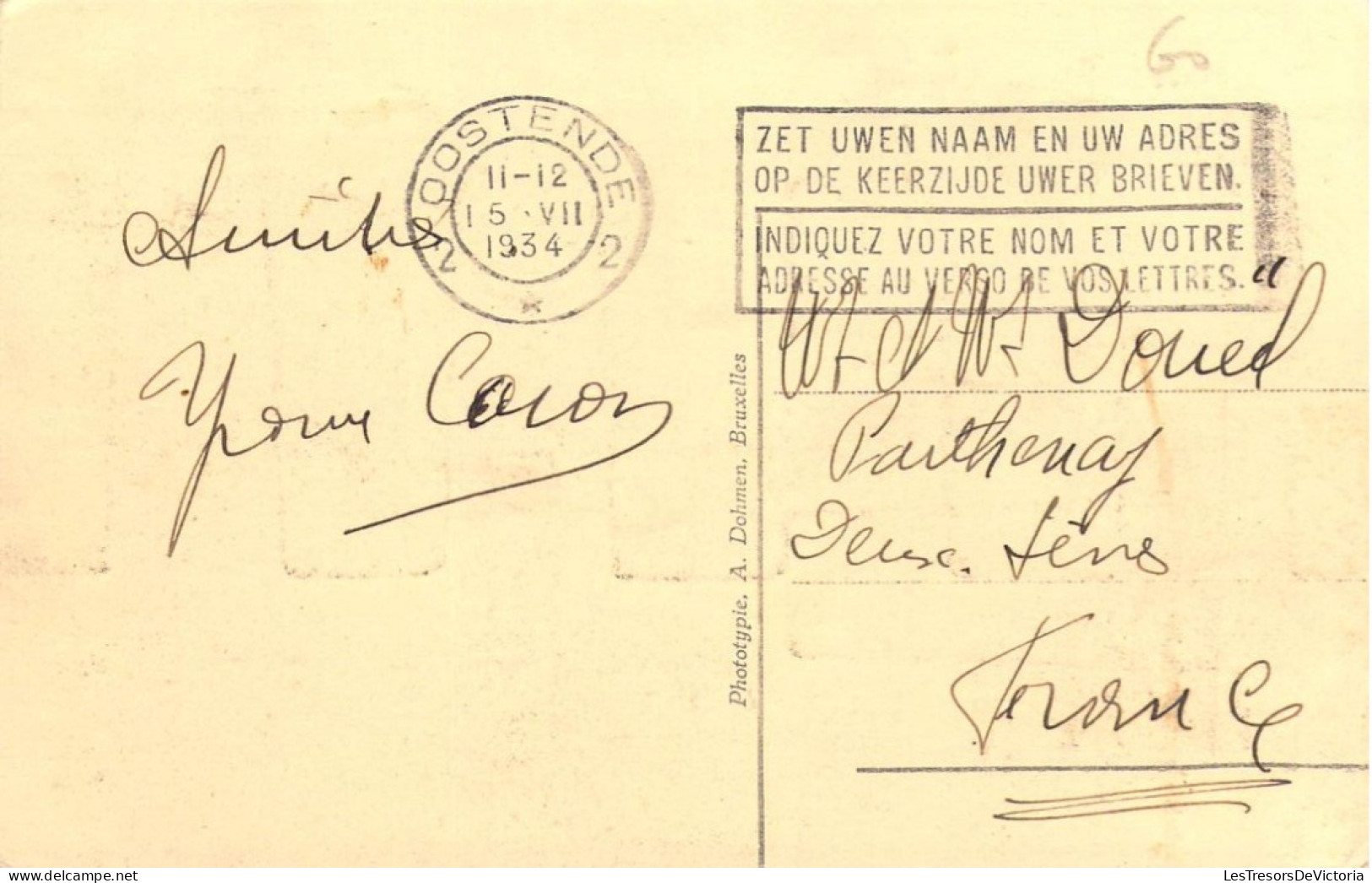 BELGIQUE - Ostende - Kursaal - Carte Postale Ancienne - Other & Unclassified