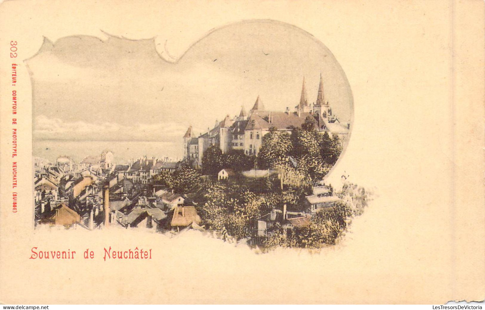 SUISSE - Souvenir De Neuchâtel - Carte Postale Ancienne - Neuchâtel