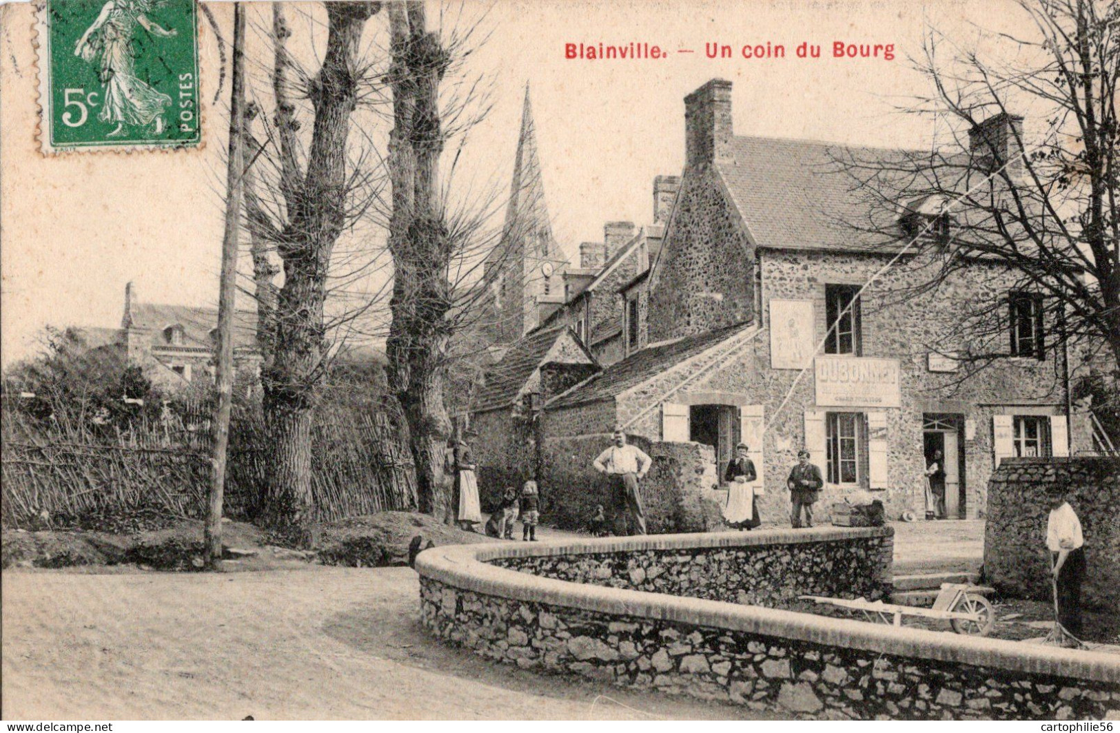 50 BLAINVILLE  -   Un Coin Du Bourg - Blainville Sur Mer