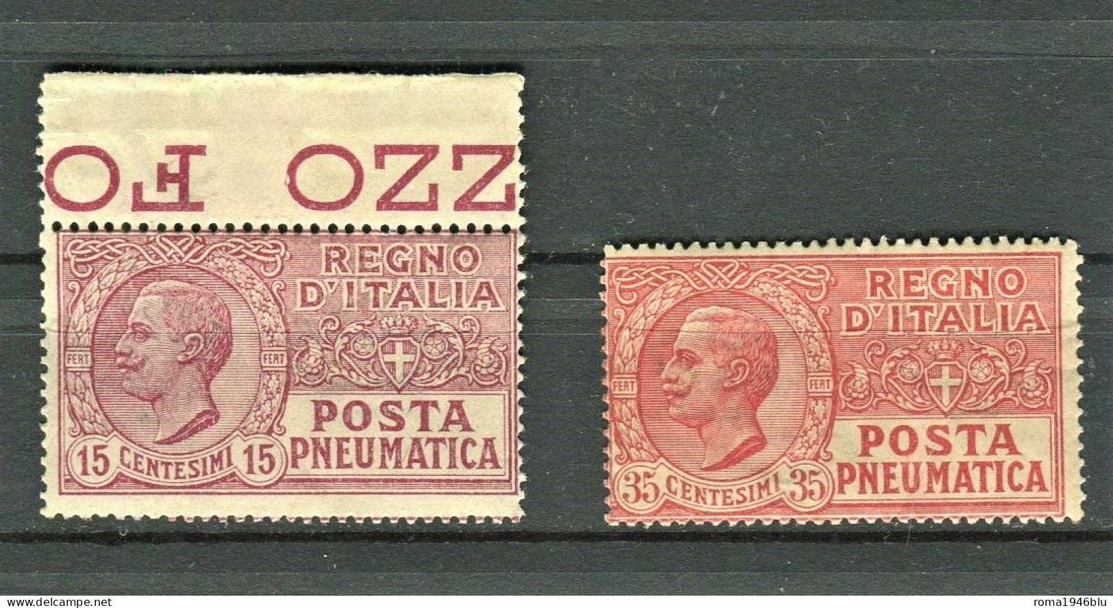 REGNO 1927-28 POSTA PNEUMATICA SERIE CPL. ** MNH - Pneumatische Post