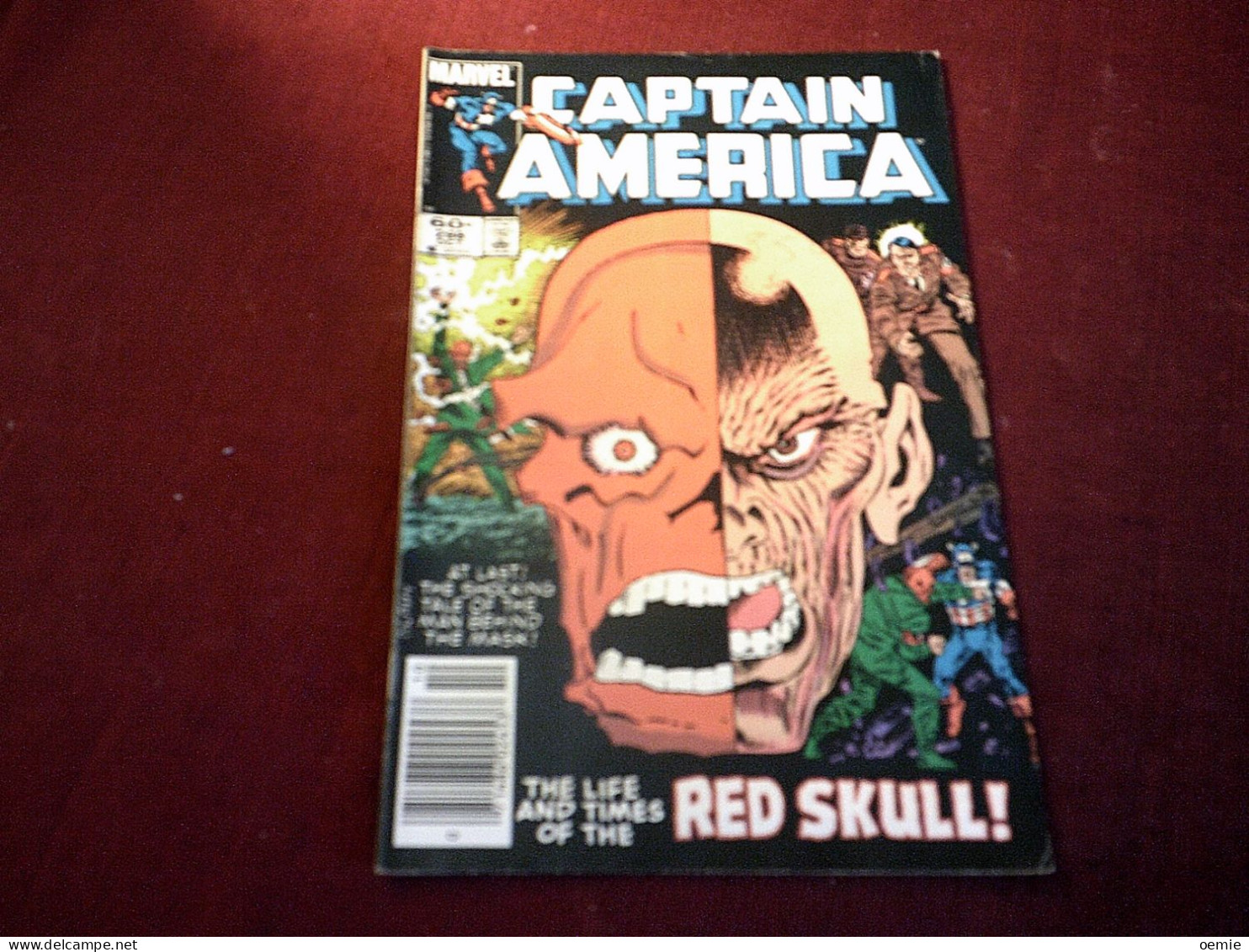 CAPTAIN  AMERICA   N°  298 OCT - Marvel