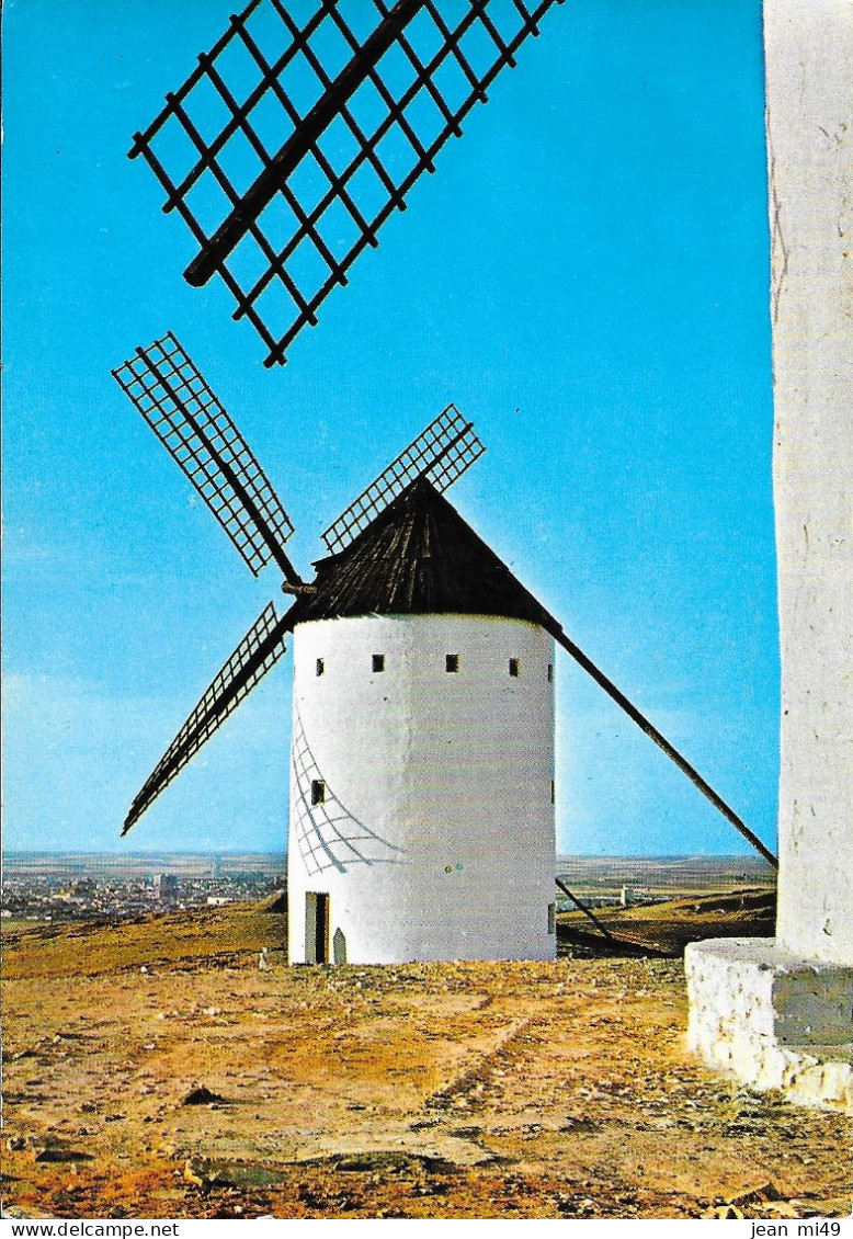 ESPAGNE - ALCAZAR DE SAN JUAN - Molino De Viento Fierabras - (moulin à Vent) - Ciudad Real