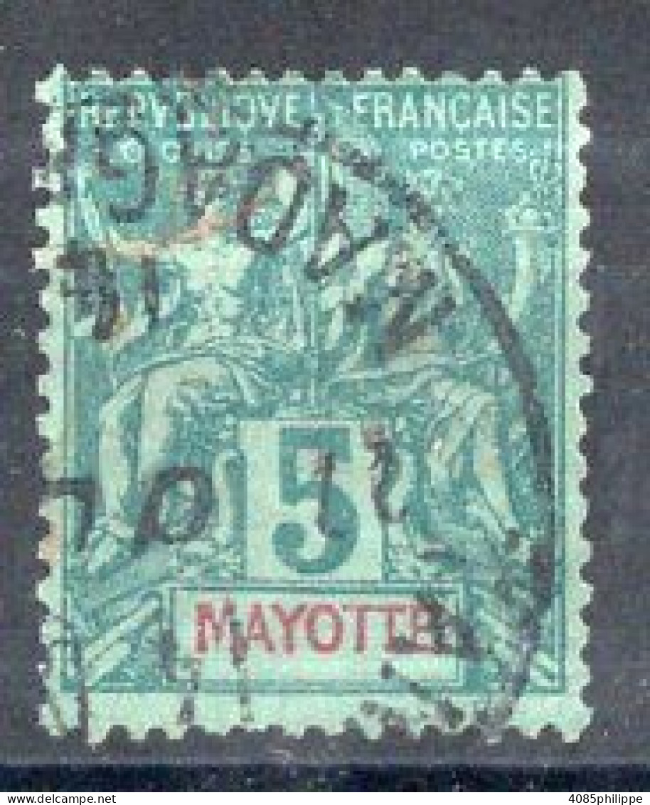 MAYOTTE Timbre-poste N°4 Oblitéré TB  Cote 4€50 - Oblitérés