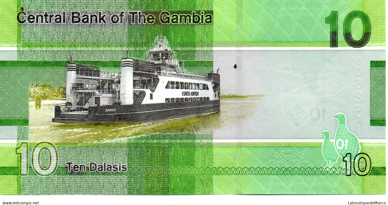 Gambie - Pk N° 38 - 10 Dalasis - Gambia