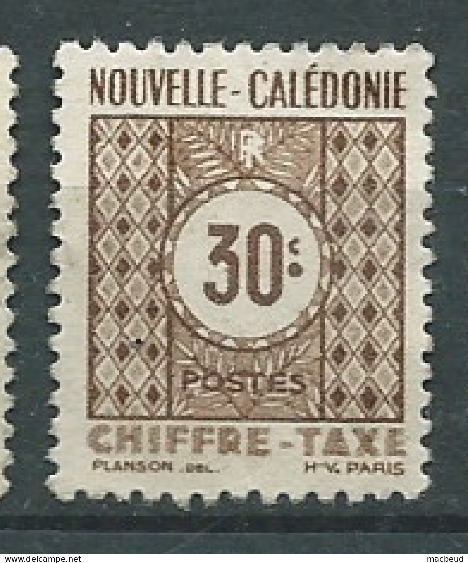 Nouvelle Calédonie  -    - Yvert N°40 (*)  - Ai 33525 - Postage Due