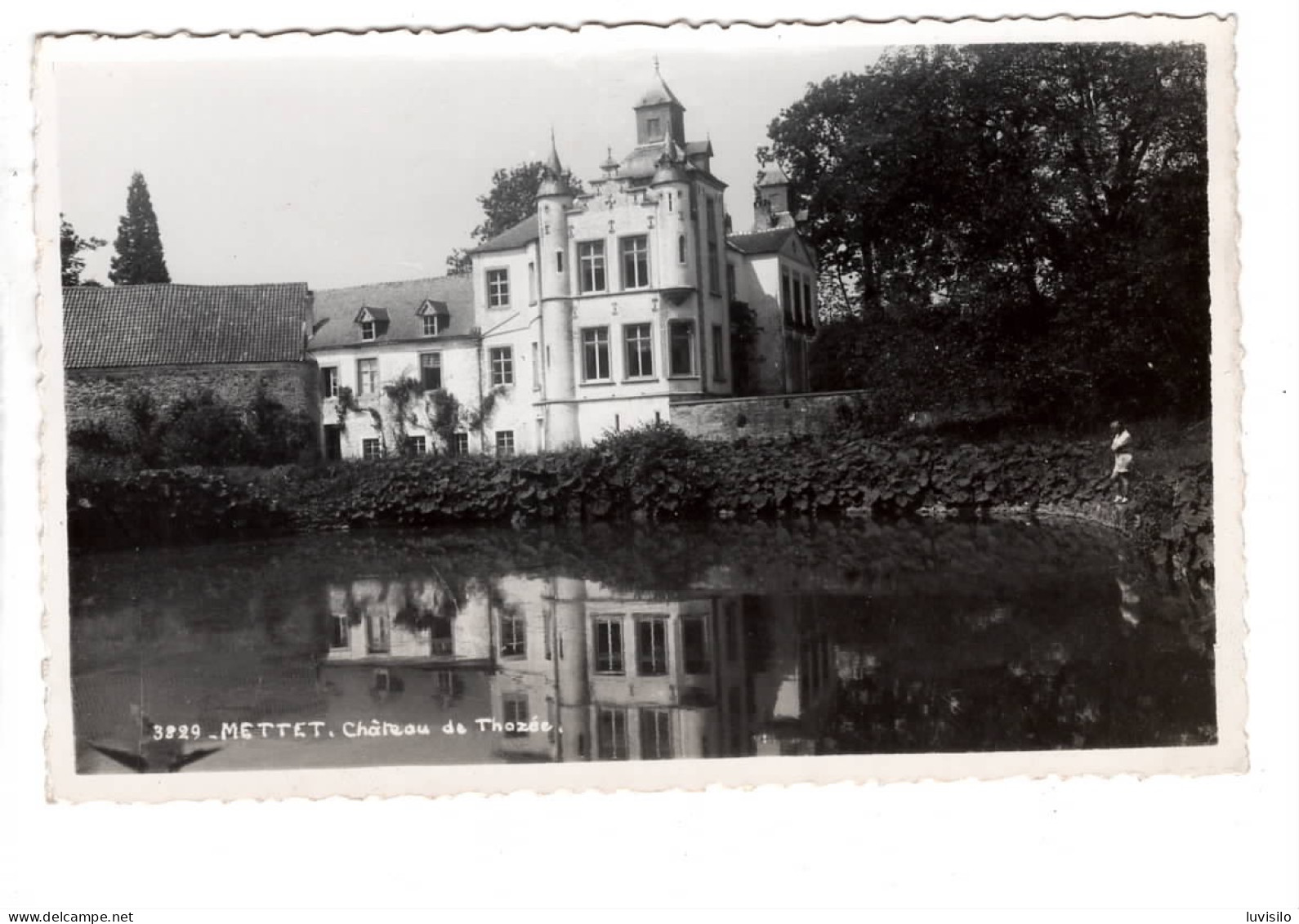 Mettet Château De Thozée (  Identique Au Mosa Côté Vue - Edition Servais Imprimeur Mettet ) - Mettet