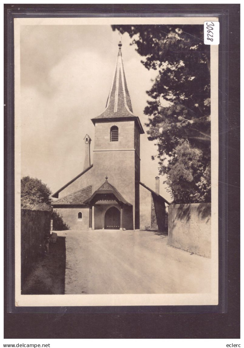 FORMAT 10x15cm - DISTRICT DE NYON - GINGINS - L'EGLISE - TB - Gingins