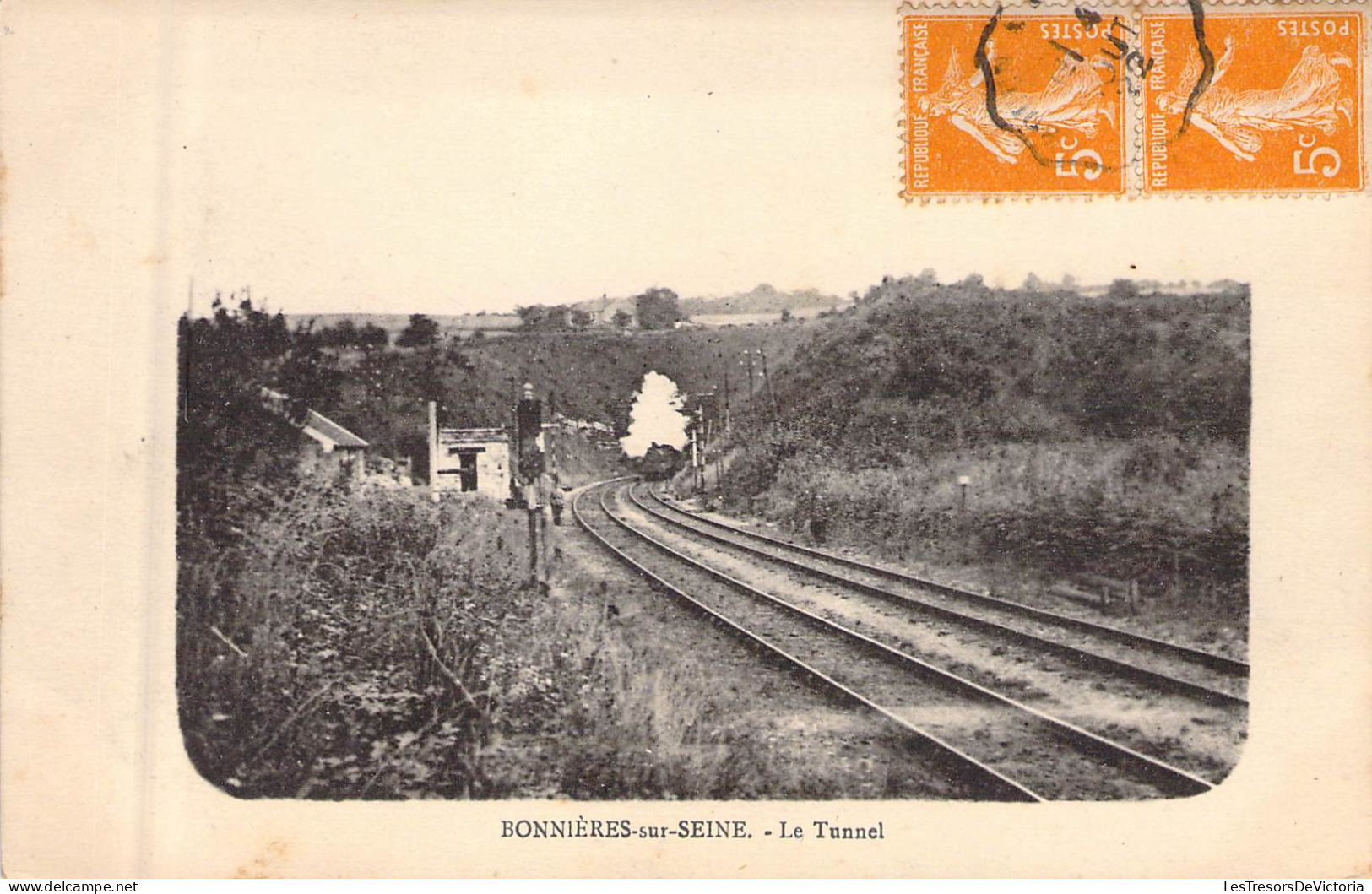 FRANCE - 78 - BONNIERES SUR SEINE - Le Tunnel - Carte Postale Ancienne - Bonnieres Sur Seine