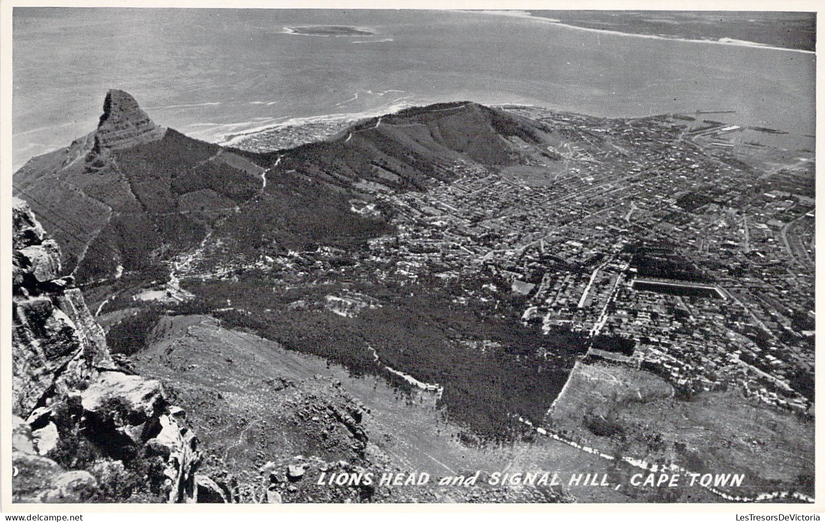 AFRIQUE DU SUD - Lions Head And Signal Hill - Cape Town - Carte Postale Ancienne - Afrique Du Sud