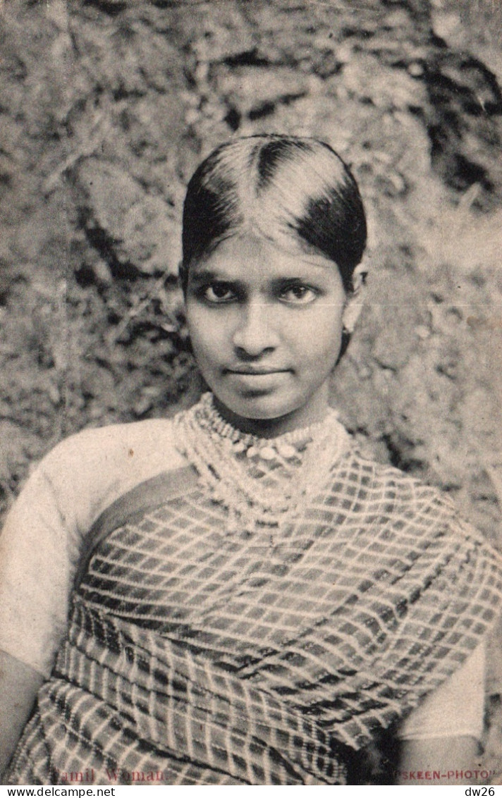 Ethnologie - Sri Lanka (Ceylan, Ceylon) Tamil Woman - Skeen Photo - Azië