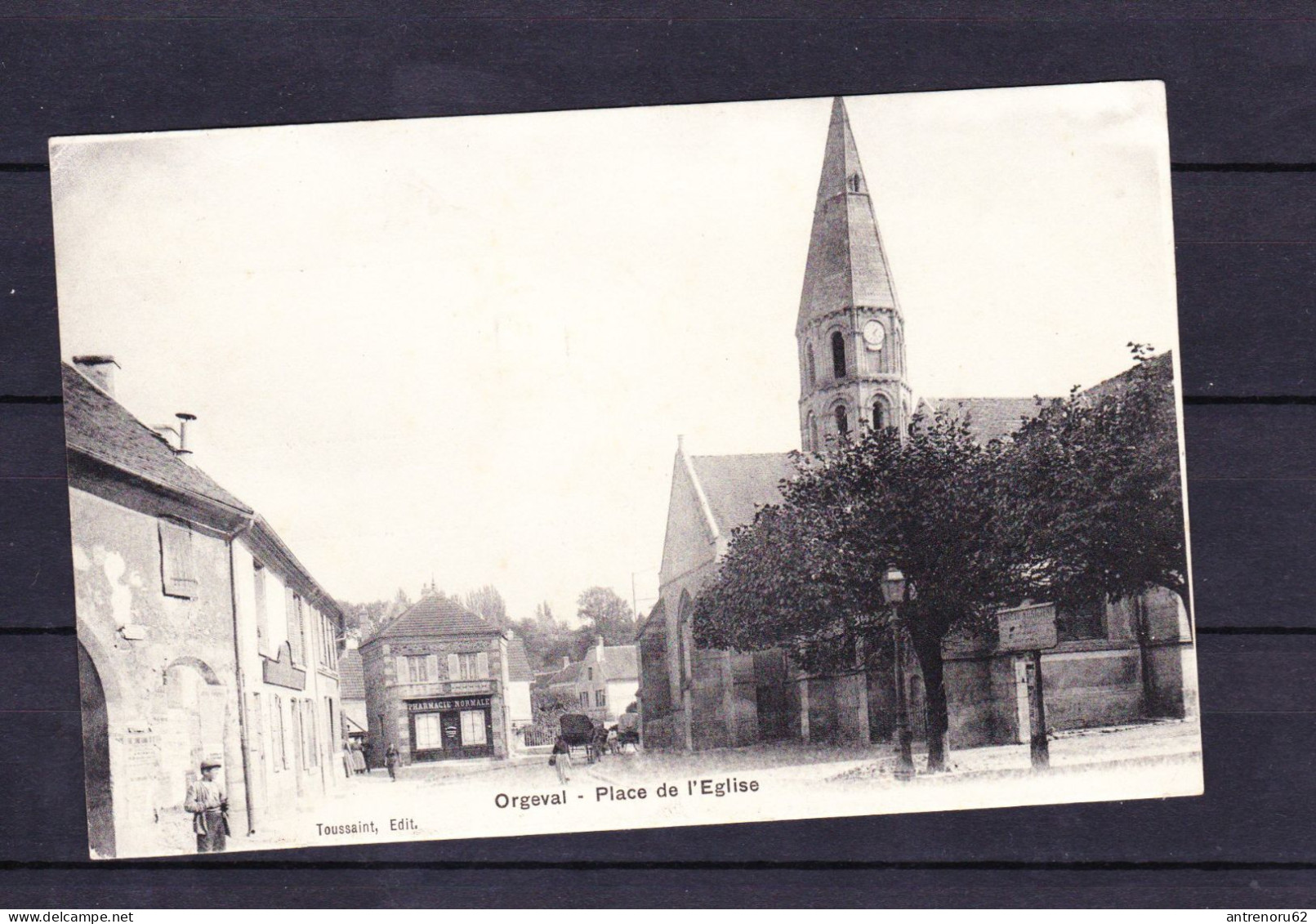 POSTCARD-FRANCE-ORGEVAL-SEE-SCAN - Orgeval