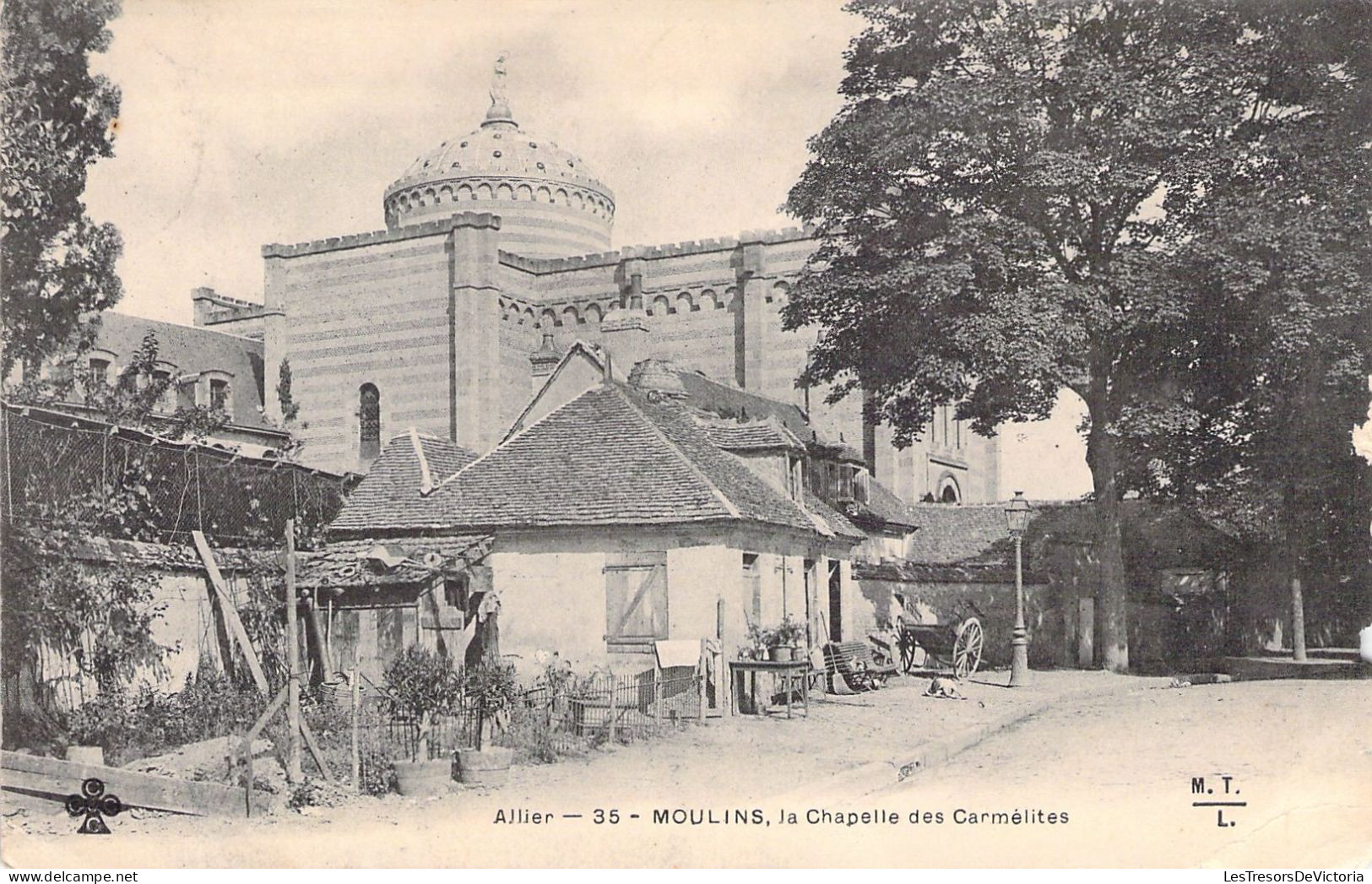 FRANCE - 03 - MOULINS - La Chapelle Des Carmélites - MTL - Carte Postale Ancienne - Moulins