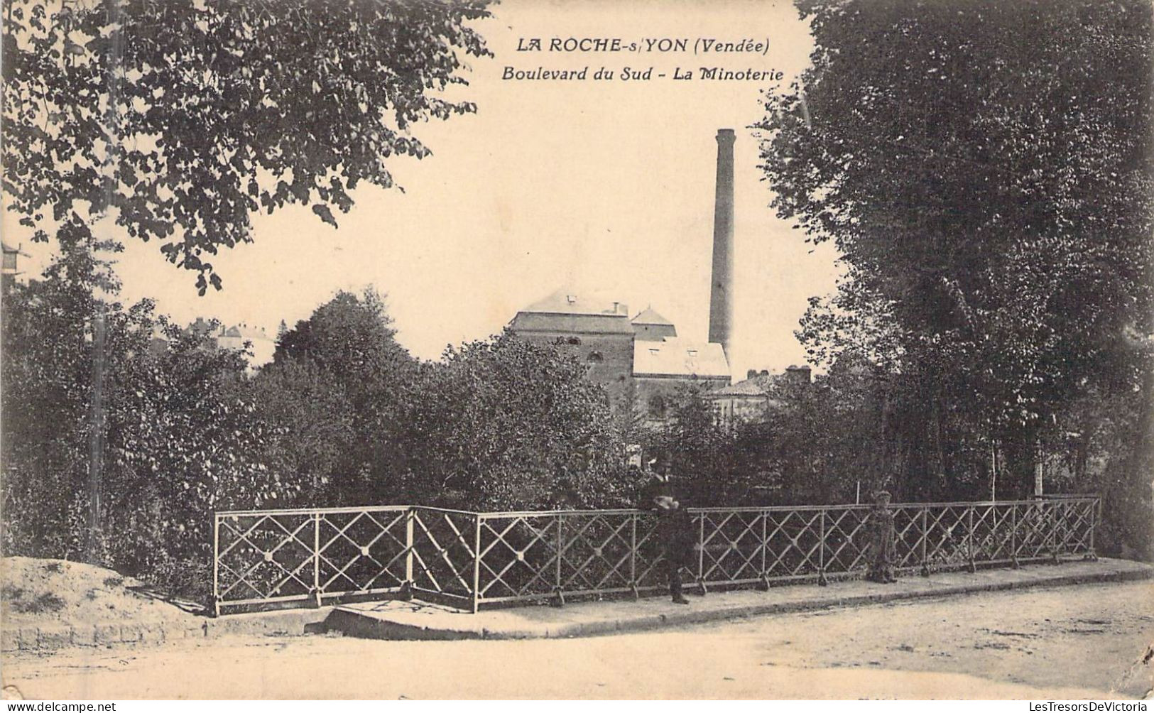 FRANCE - 85 - LA ROCHE SUR YON - Boulevard Du Sud - La Minoterie - Carte Postale Ancienne - La Roche Sur Yon