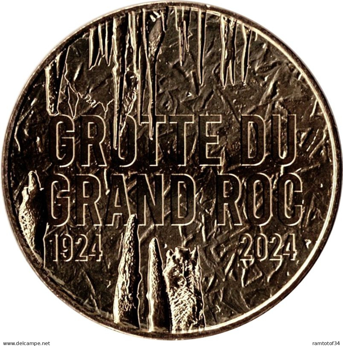 2023 MDP144 - LES EYZIES-DE-TAYAC - La Grotte Du Grand Roc 2 (1924 - 2024) / MONNAIE DE PARIS - 2023