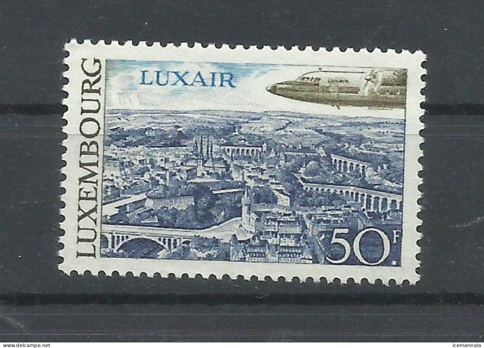 LUXEMBURGO  YVERT   AEREO  21    MNH  ** - Neufs