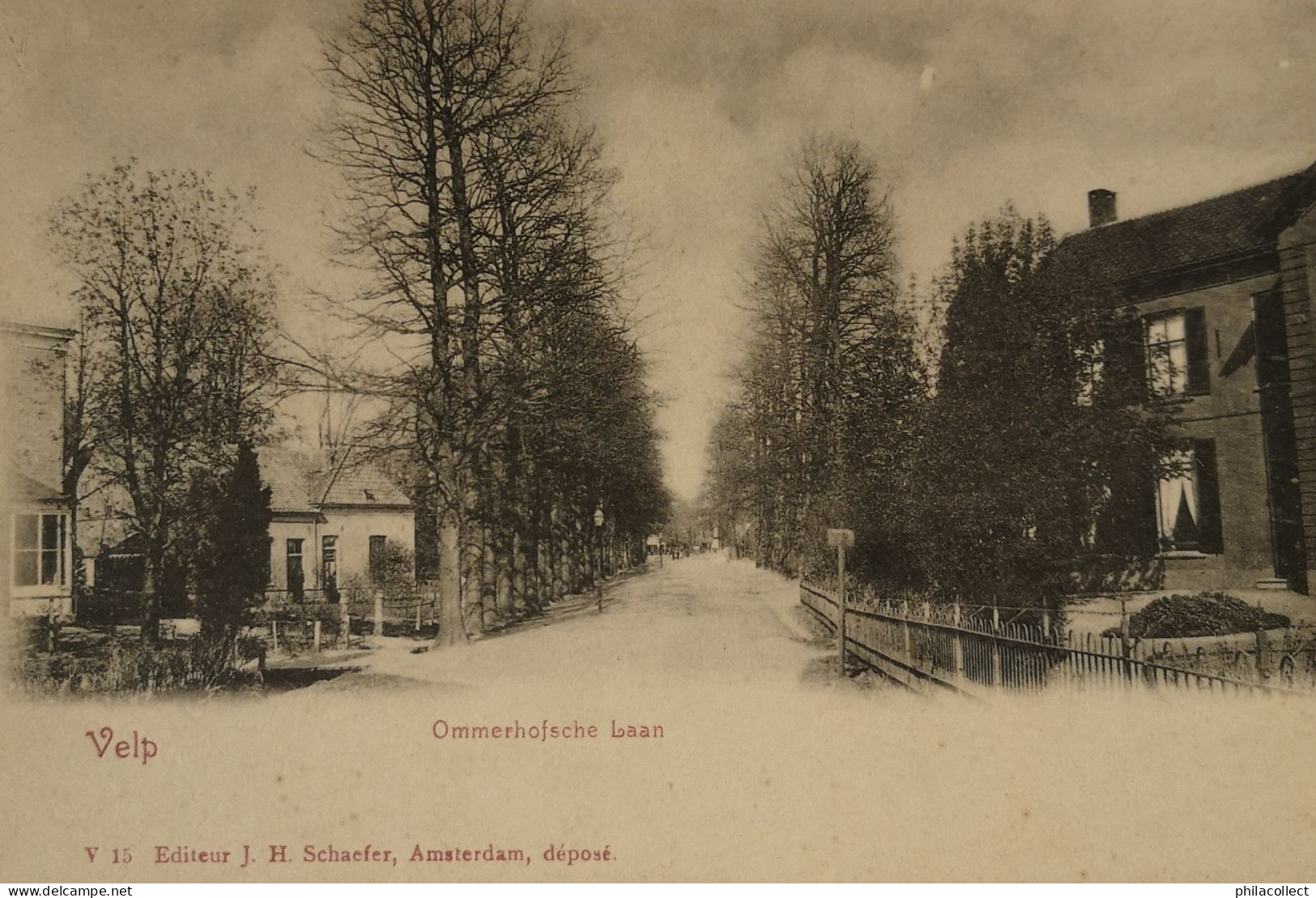 Velp (Gld.) Ommerhofsche Laan Ca 1900 - Velp / Rozendaal