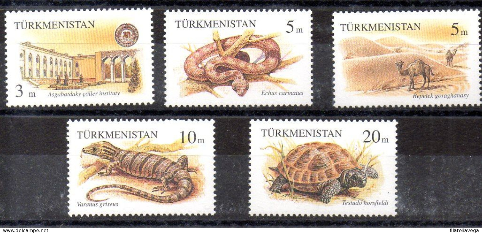 Turkmenistán Serie Nº Yvert 50/54 ** - Turkmenistan