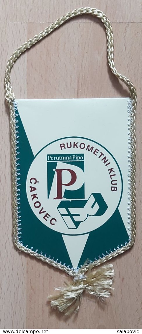 RK Perutnina Pipo IPC Cakovec Croatia Handball Club PENNANT, SPORTS FLAG ZS 4/13 - Handball