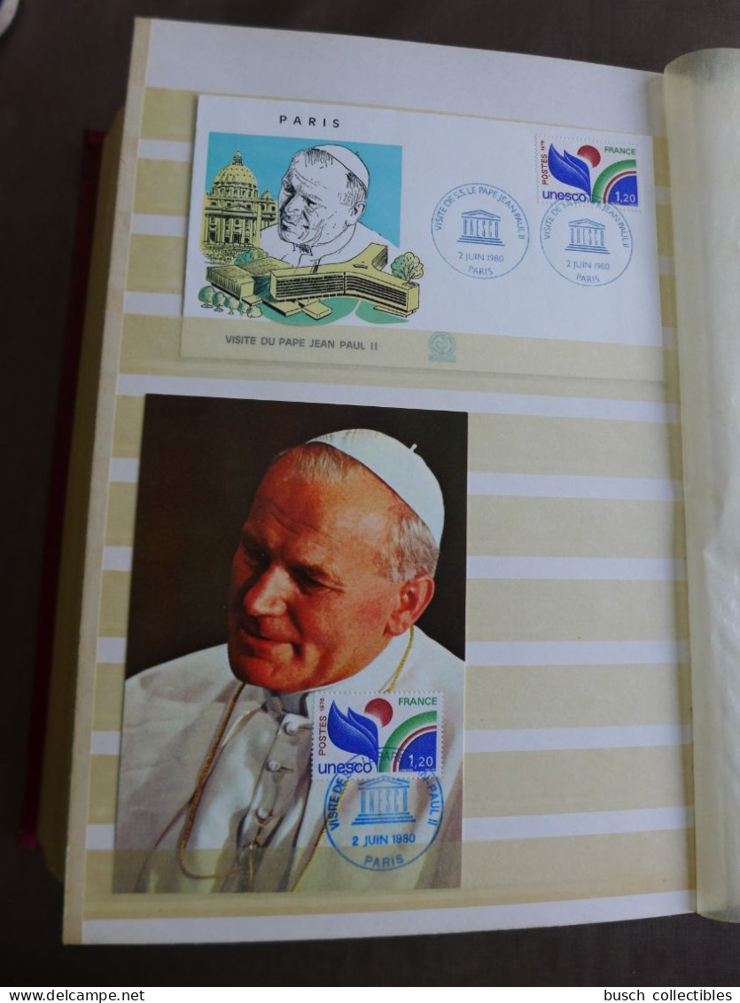 Beautiful collection of World Stamps S/S FDC Maximum cards Covers about Pope John Paul II Pape Jean Papst Johannes