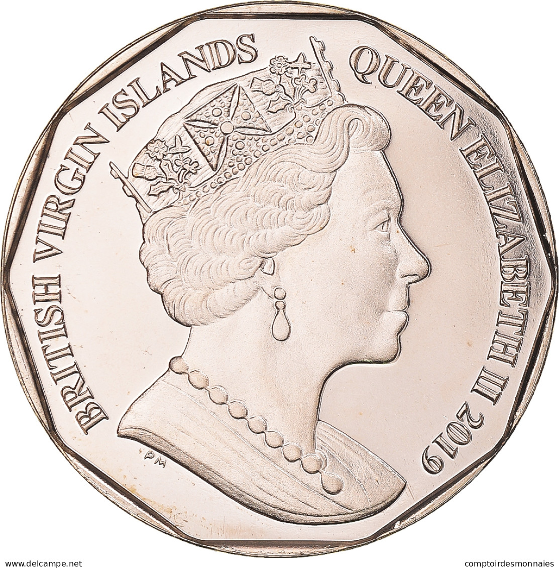 Monnaie, Îles Vierges Britanniques, 1 Dollar, 2019, Coloured James's - British Virgin Islands