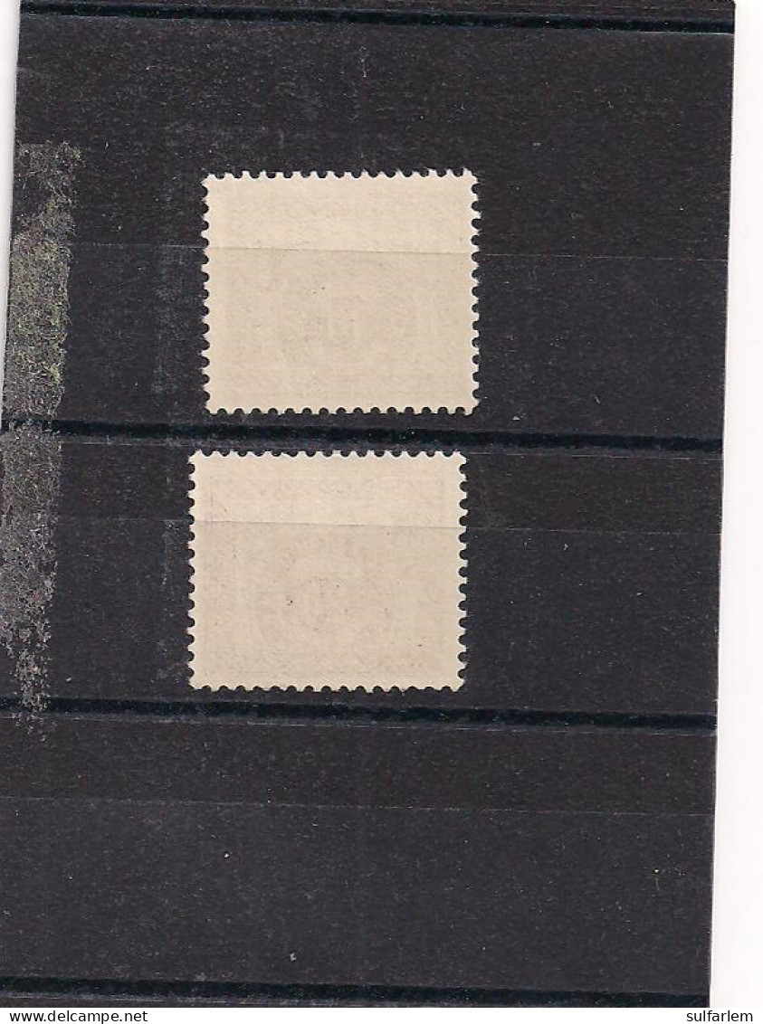 Congo Belge COB TX 78/79 (Reg) - Unused Stamps