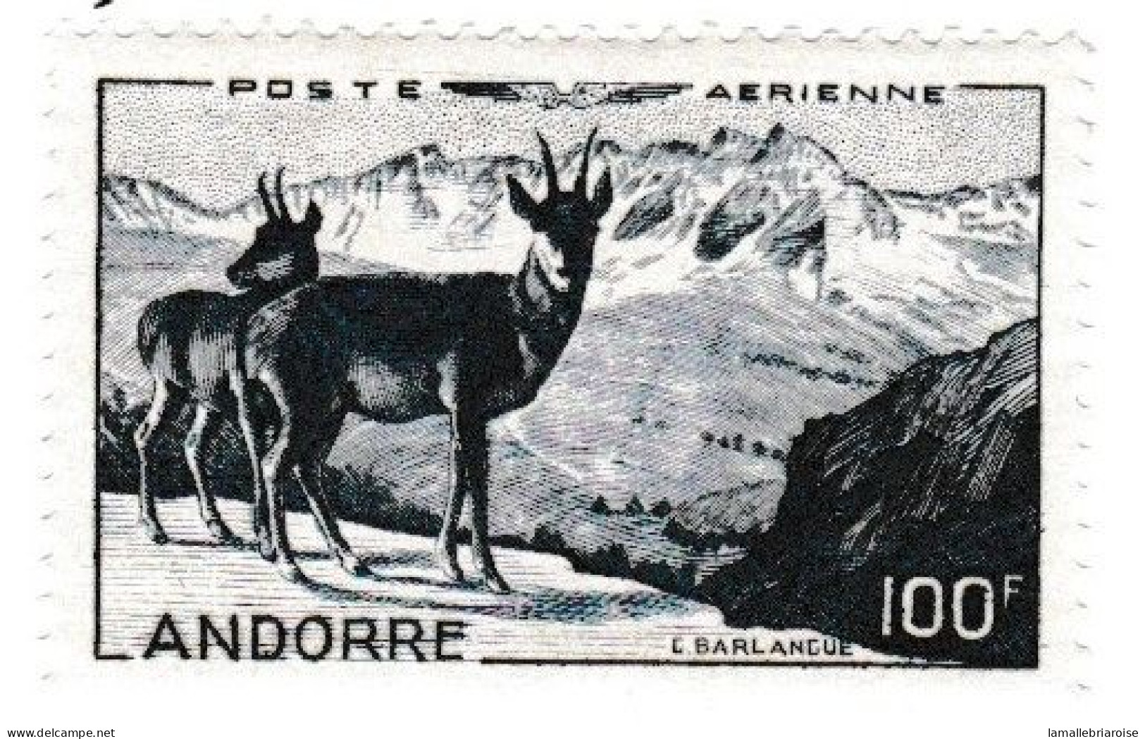 Andorre, Poste Aerienne N°1, Neuf Sans Trace De Charnière, **, MNH - Luftpost