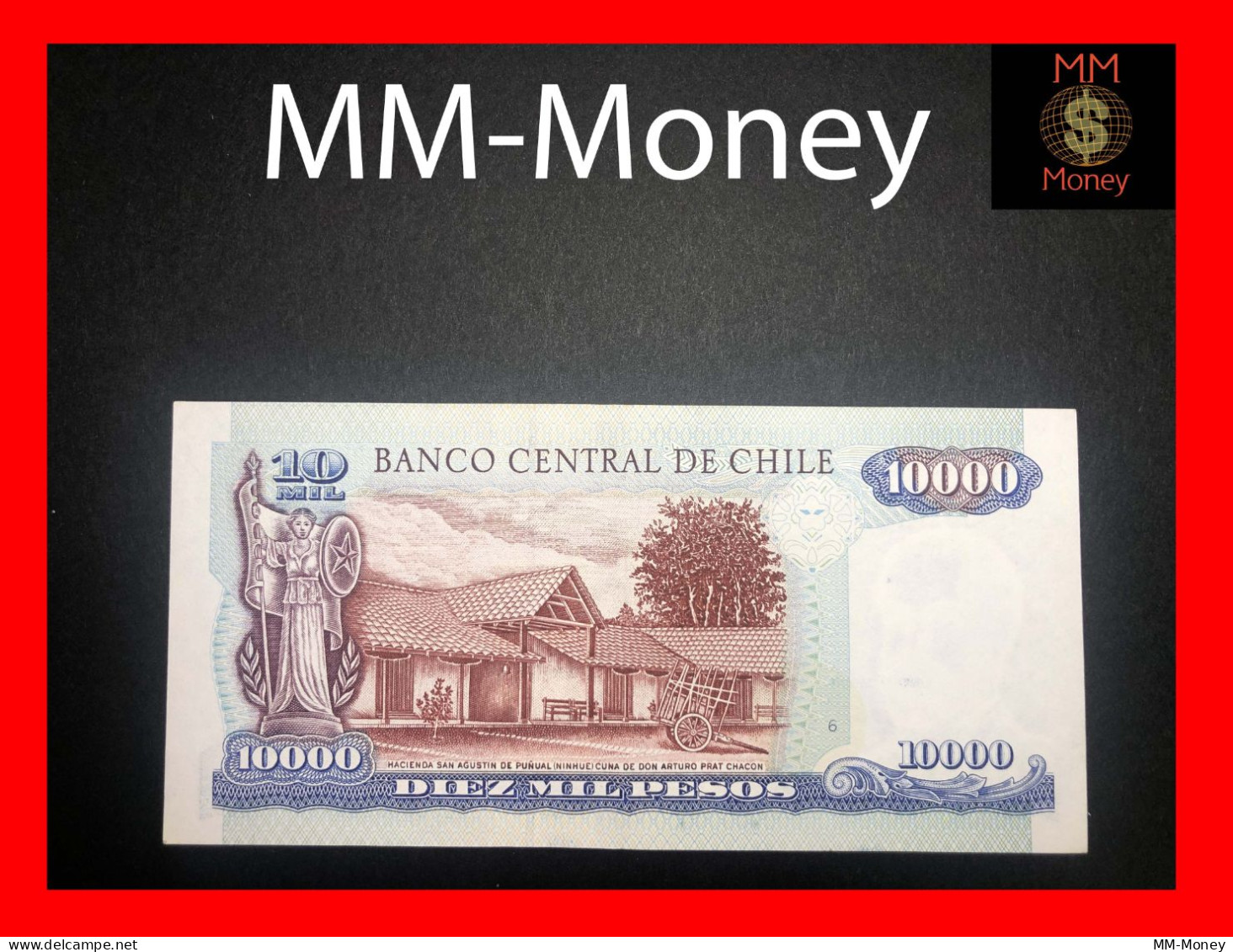 CHILE  10.000   10000 Pesos  2004  P. 157   AU - Chili