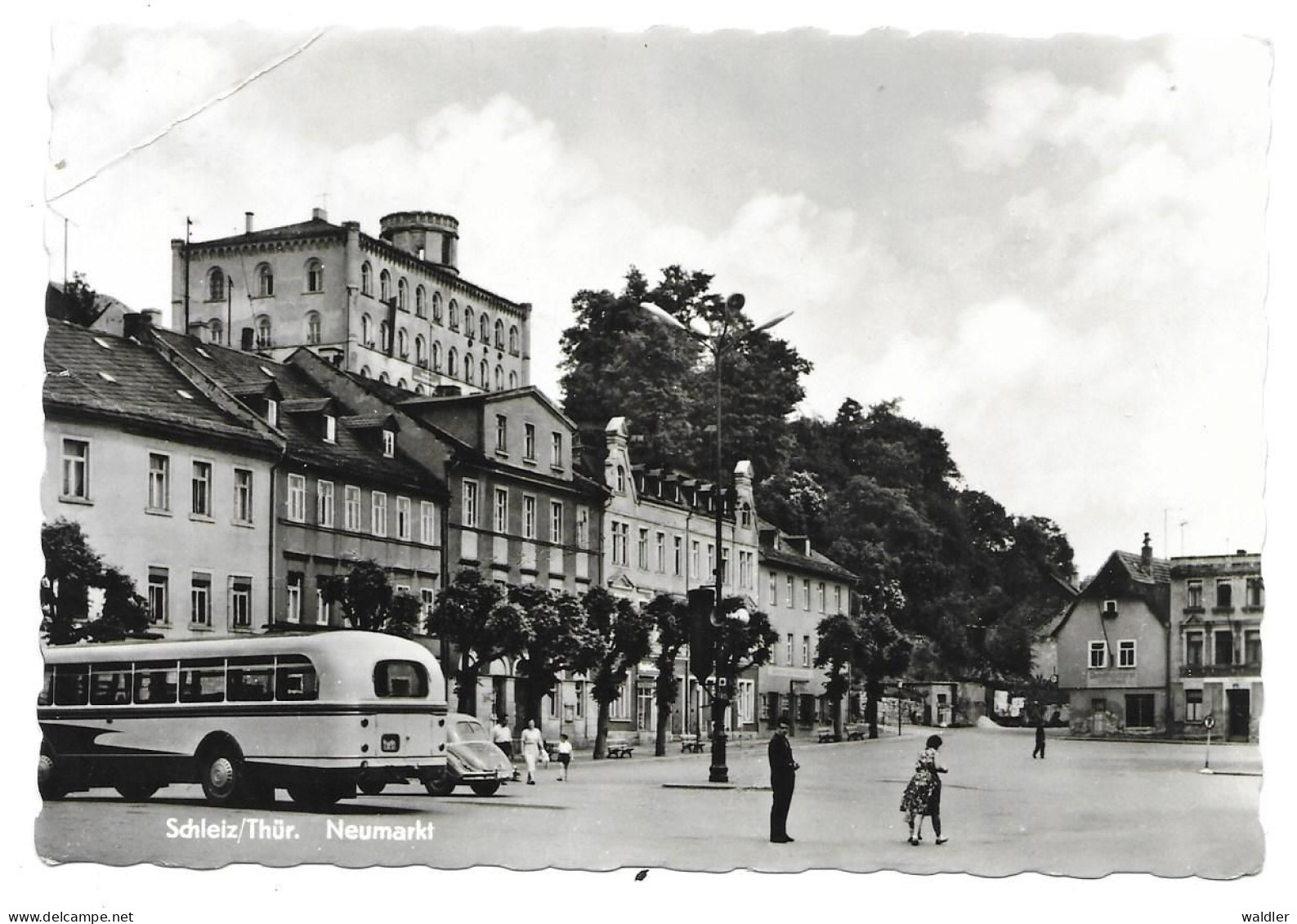 6550  SCHLEIZ / THÜR., NEUMARKT  1964  BUS - Schleiz