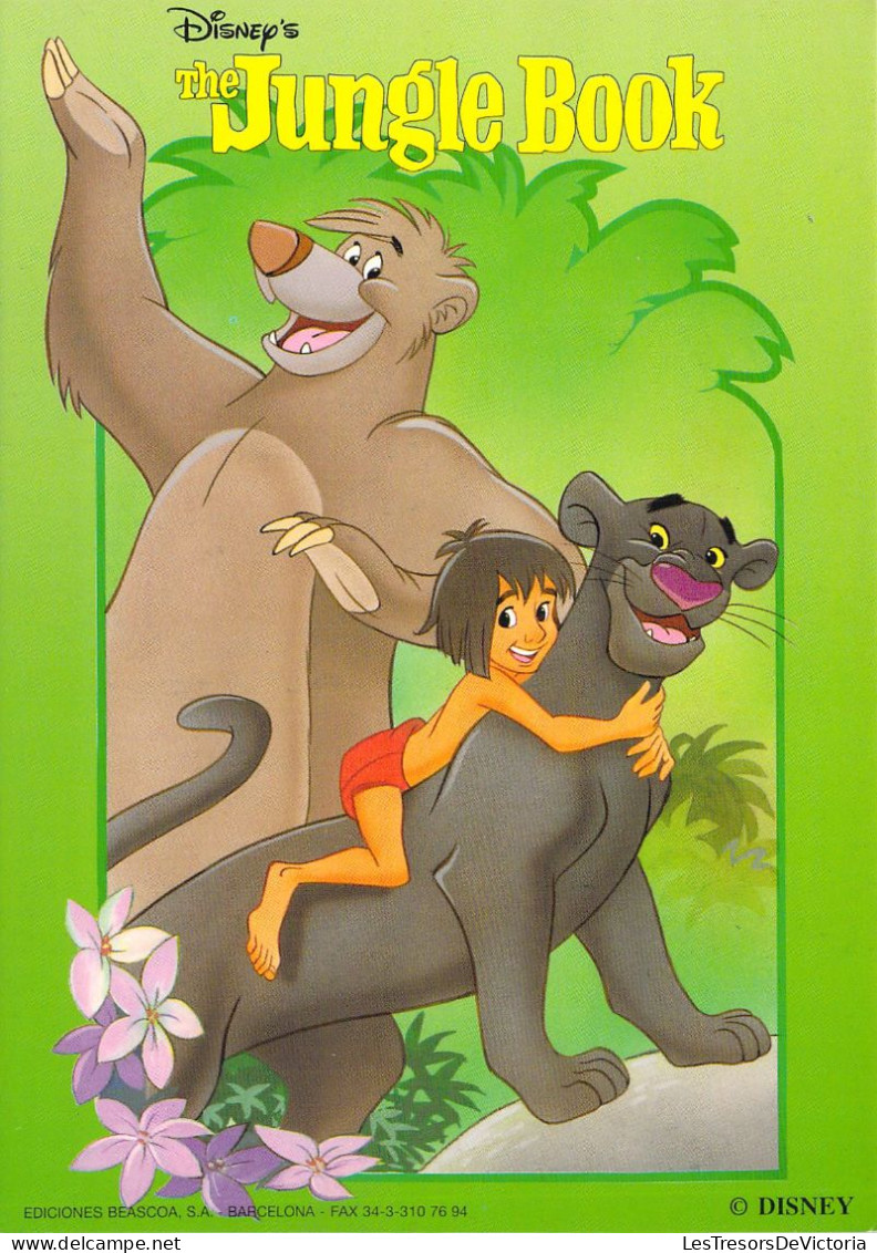 Disney - Carte Postale Moderne - Le Livre De La Jungle - Dessin Animé - Other & Unclassified