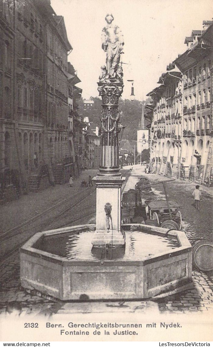 SUISSE - Bern - Gerechtigkeitsbrunnen Mit Nydek - Fontaine De La Justice - Carte Postale Ancienne - Bern