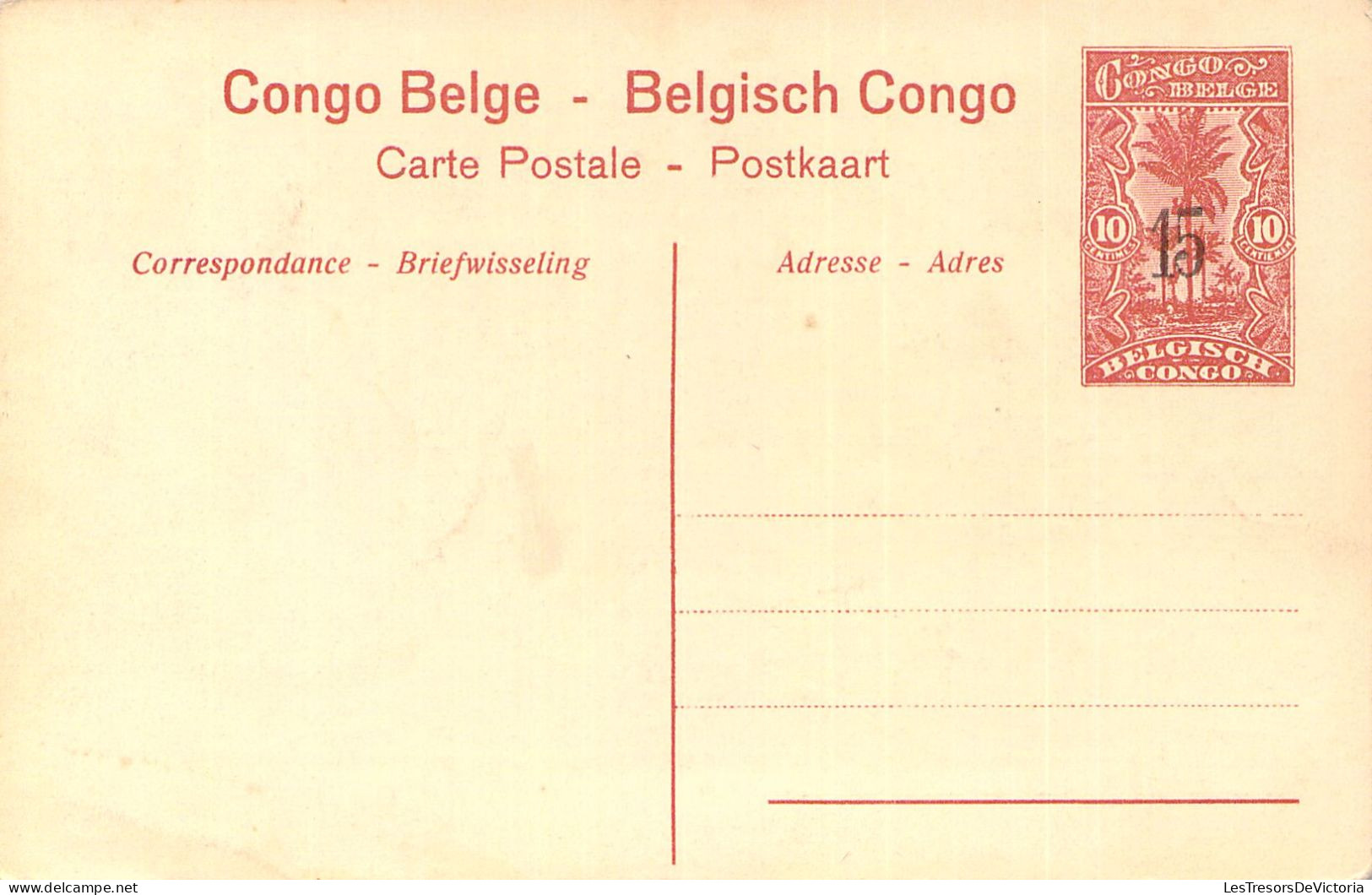 CONGO BELGE - MATADI - Rue Principale - Carte Postale Ancienne - Belgisch-Congo