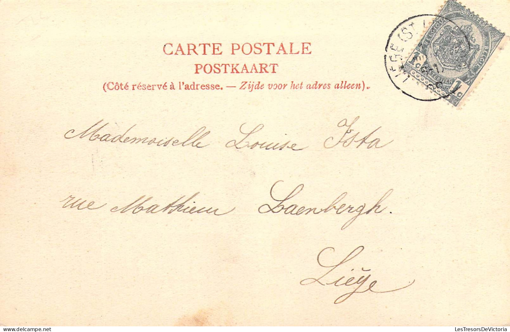 BELGIQUE - Liège - Gare De Longdoz - Carte Postale Ancienne - Other & Unclassified