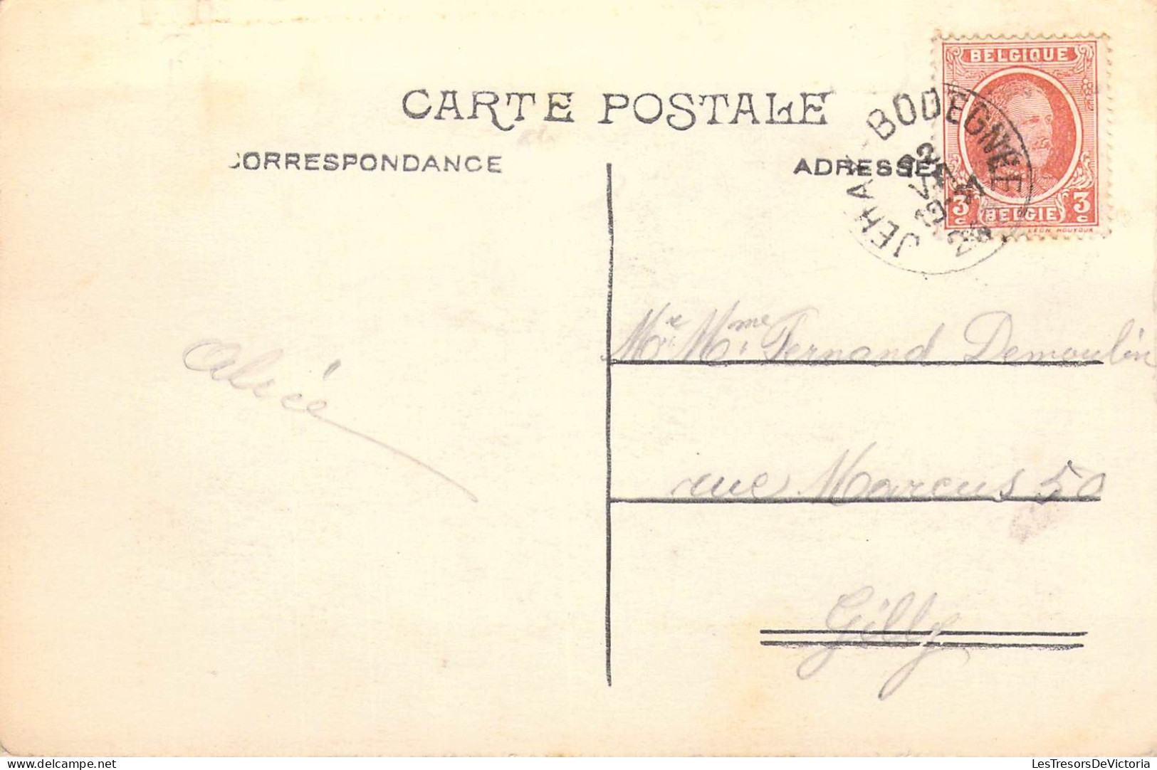 BELGIQUE - Jehay-Bodegnée - Entrée Principale Du Château - Carte Postale Ancienne - Sonstige & Ohne Zuordnung