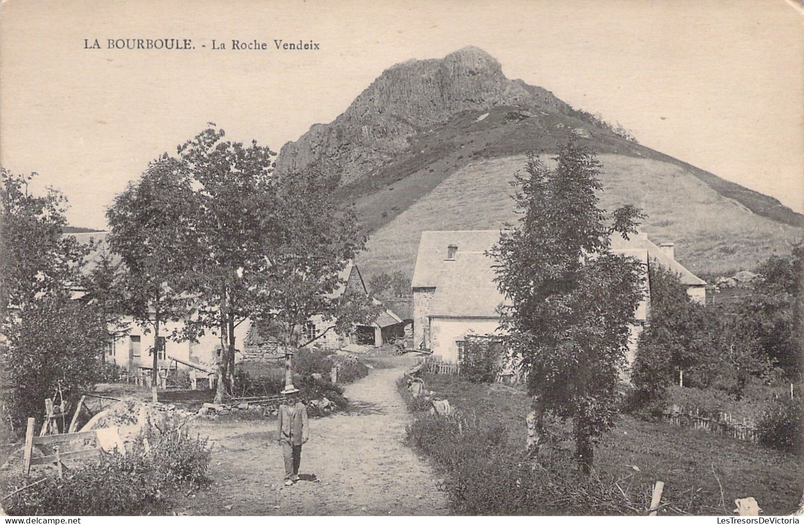 FRANCE - 63 - LA BOURBOULE - La Roche Vendoix - Carte Postale Ancienne - La Bourboule