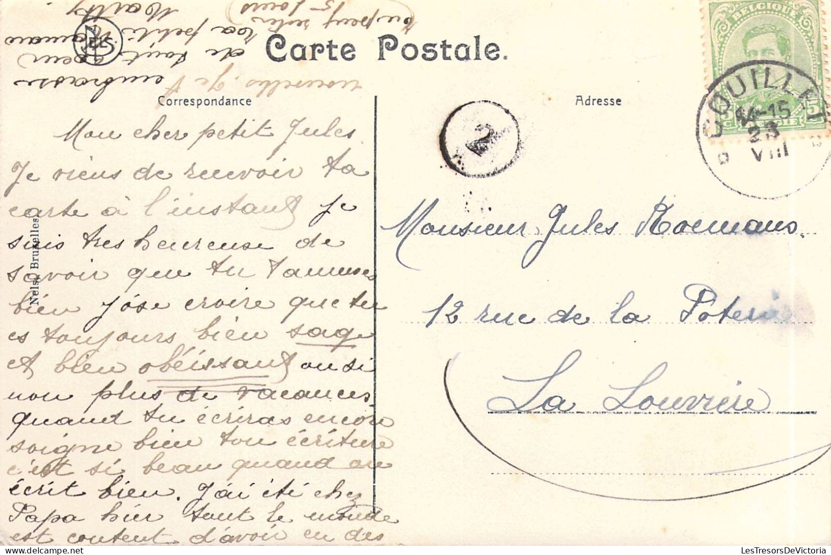 BELGIQUE - Château De Couillet ( Mr Paulin Brasseur ) - Carte Postale Ancienne - Otros & Sin Clasificación