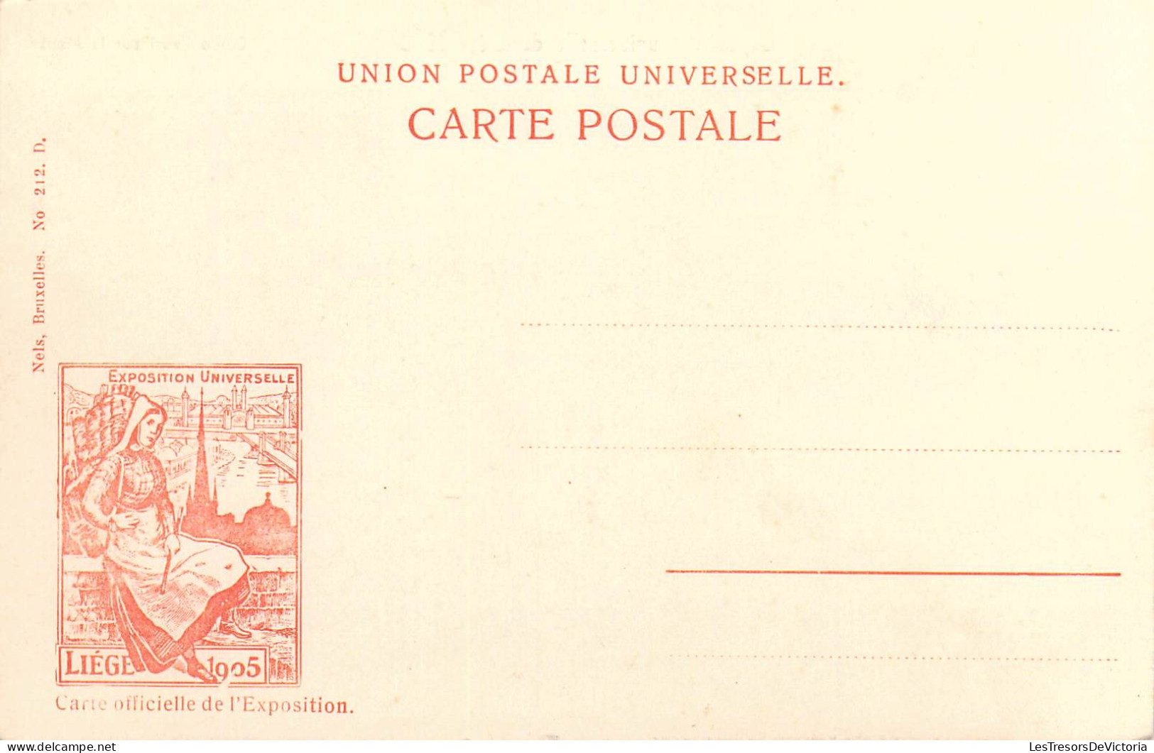 BELGIQUE - Liège - Exposition Universelle De Liège 1905 - Péniches - Carte Postale Ancienne - Autres & Non Classés