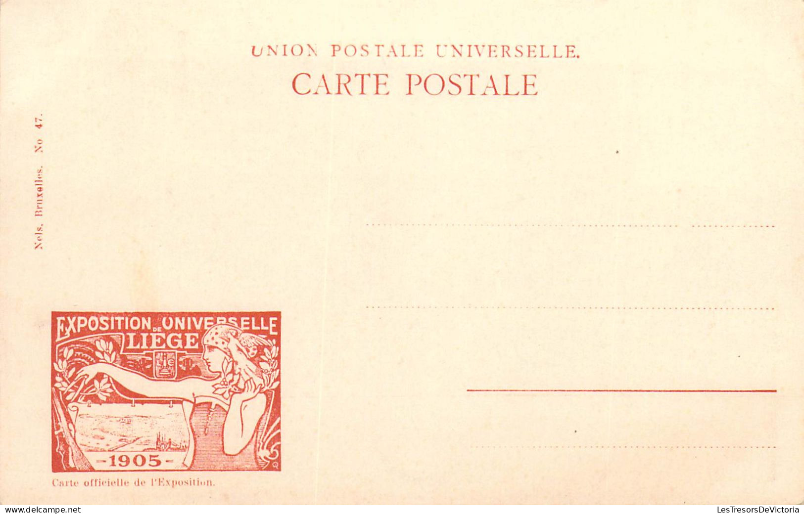 BELGIQUE - Exposition Universelle De Liège 1905 - Pavillon De L'Algérie - Carte Postale Ancienne - Otros & Sin Clasificación