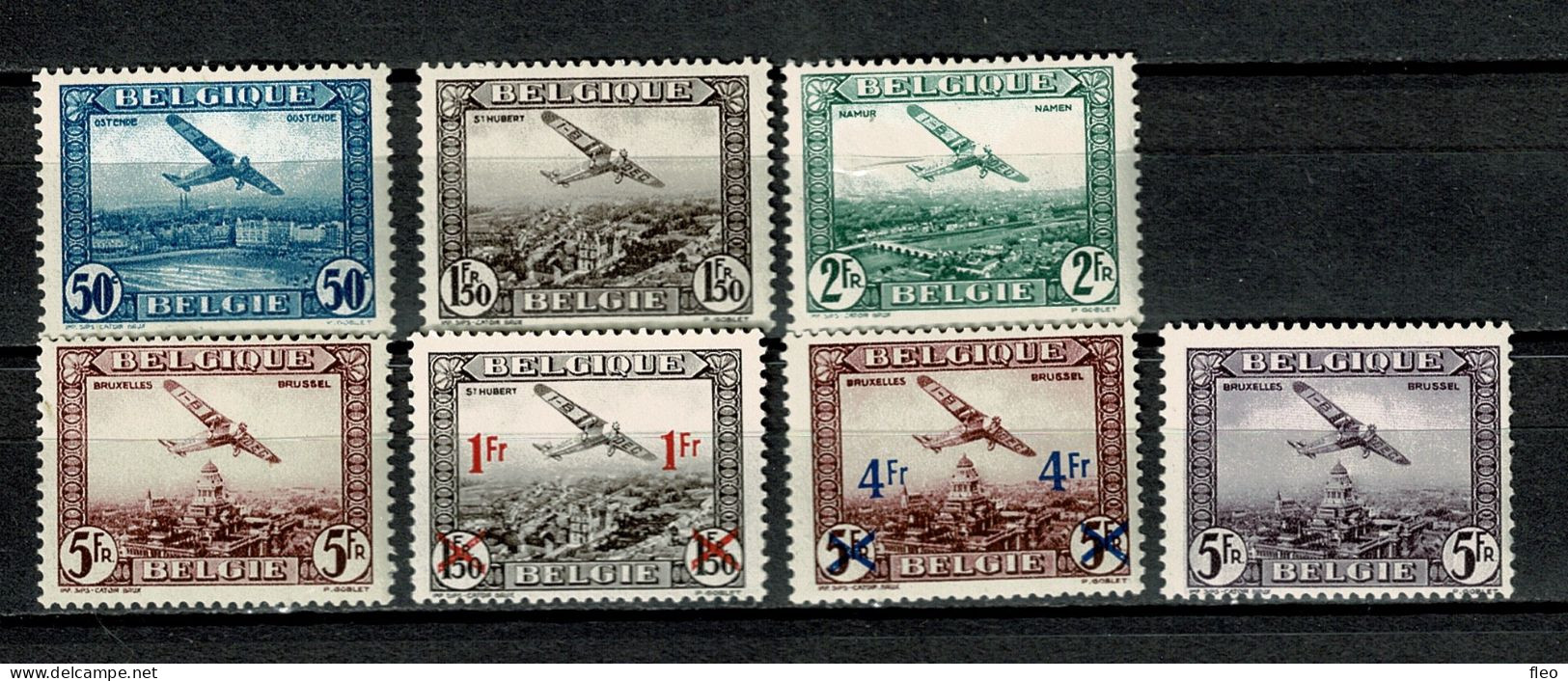 1930 PA1/PA4* &  PA5* & PA6/PA7* - Mint