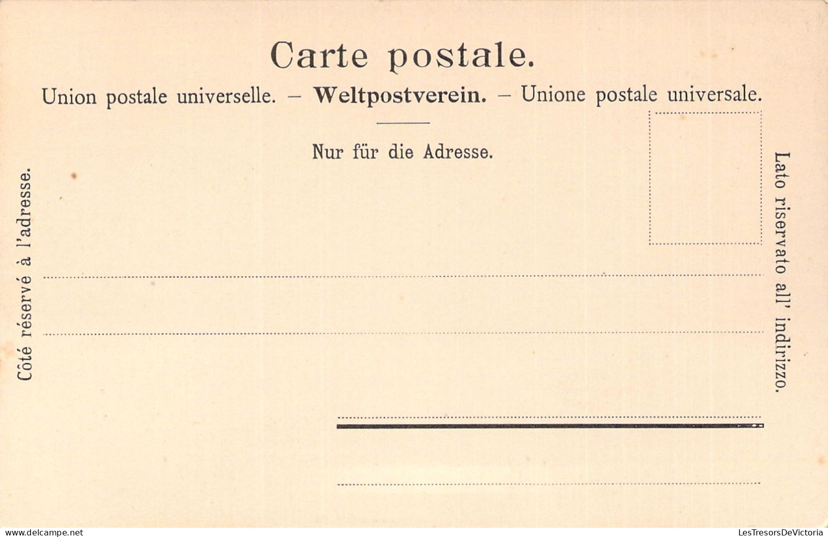 SUISSE - BRIGUES - Le Château - Carte Postale Ancienne - Au